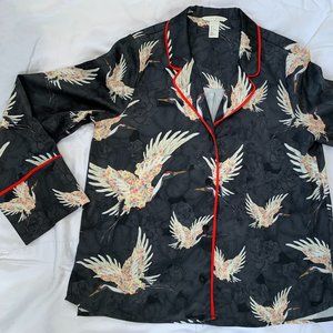 H&M long sleeve pajama shirt